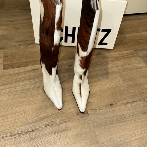 Schutz Maryana Wild Boot (Calf hair/Cow hide) - Picture 3 of 6